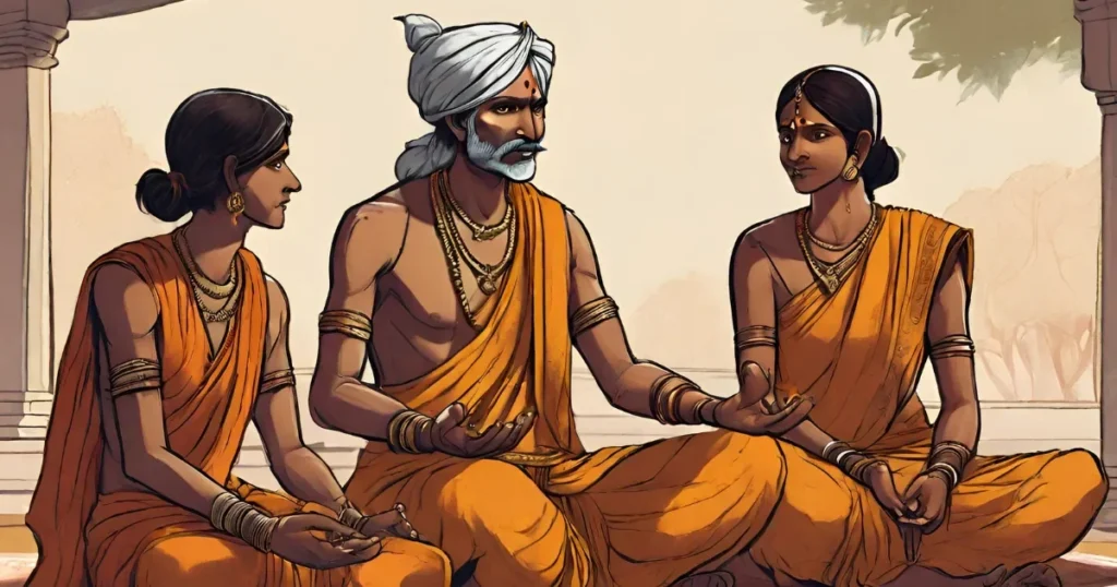 Dhritarashtra, Pandu and Vidura